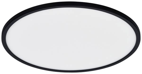 Nordlux LED Deckenleuchte Oja 42 Schwarz 22W 2100lm - 827 Extra Warmweiß | 3-Stufen Dimmbar