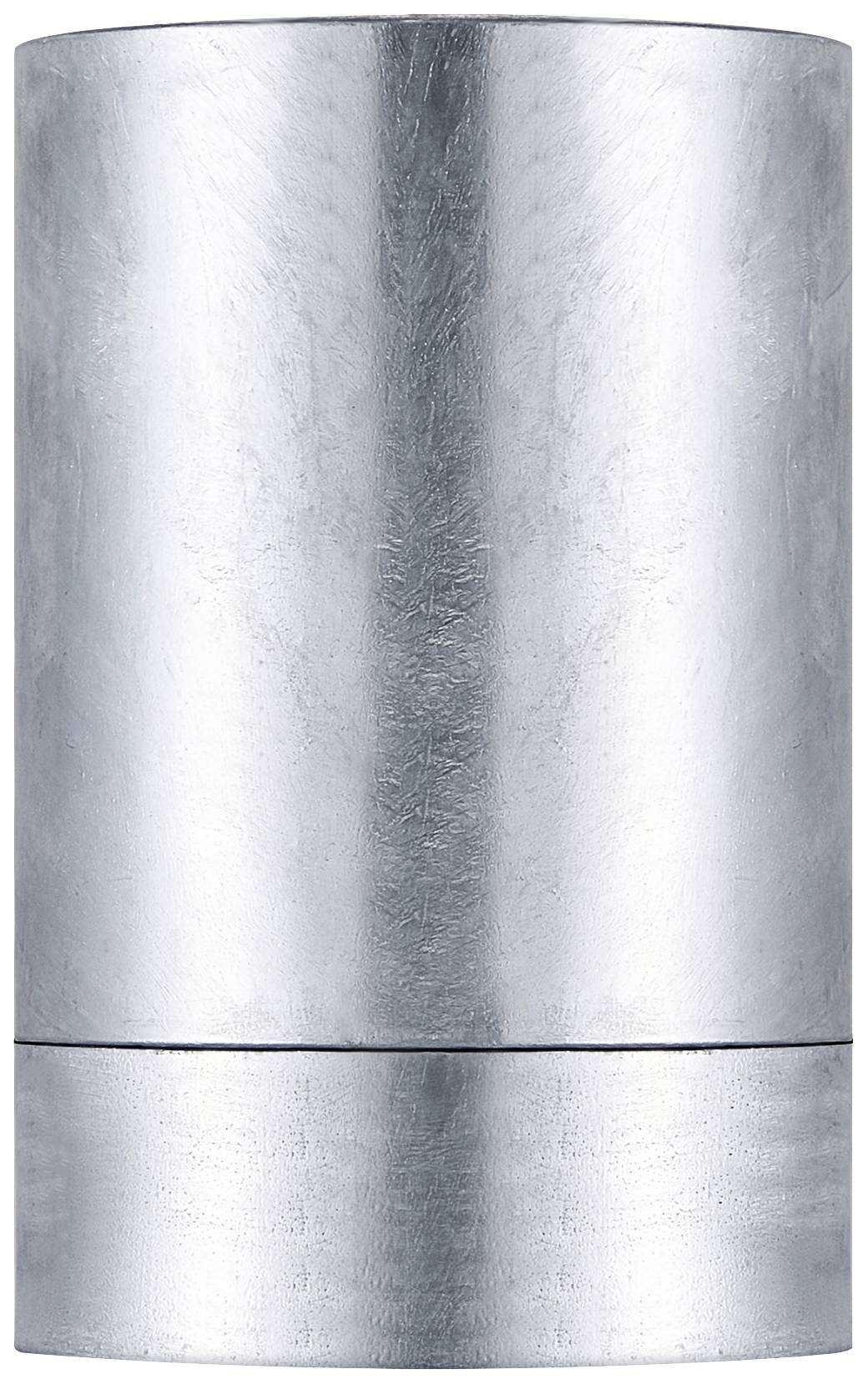 Ein zylindrischer, metallischer Behälter mit glänzender Oberfläche.