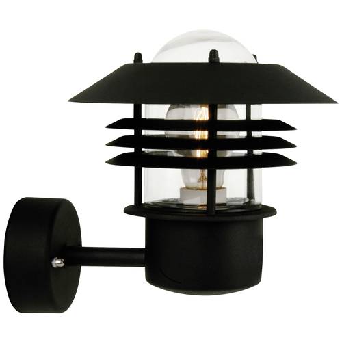 Nordlux Vejers Up 25091003 Außenwandleuchte E27 Schwarz