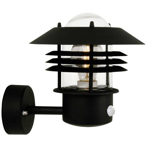 Nordlux Vejers Sensor 25101003 Außenwandleuchte E27 Schwarz