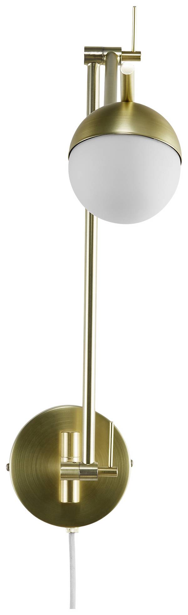 Nordlux Contina Wandleuchte Metall und Glas Kupfer | Geeignet für G9