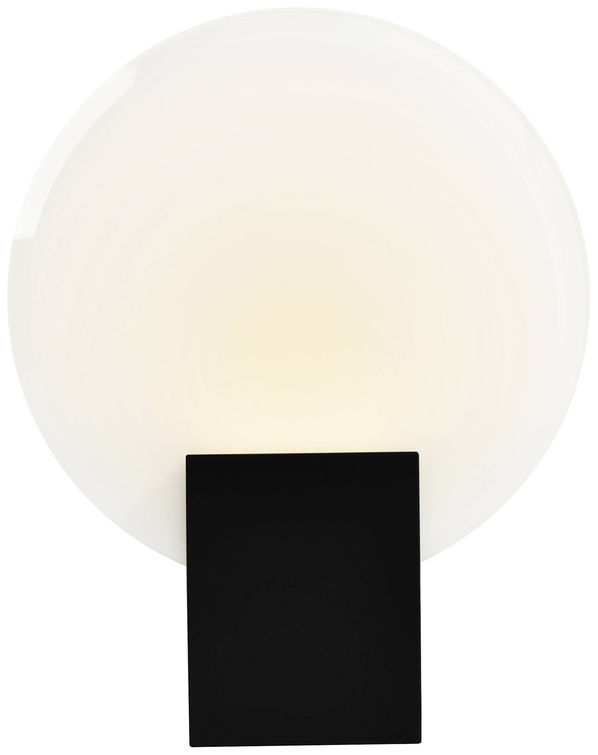 Nordlux Hester Wandleuchte Glas Schwarz - 9.5W 900lm - 930 Warmweiß | IP44 - Höchste Farbwiederga-3