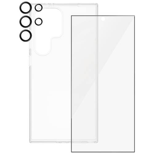 PanzerGlass 3-in-1 Bundle Edge2Edge Glass + Case + Lens Hülle + Schutzglas Set Samsung Galaxy S24 Ultra BSAFE95674