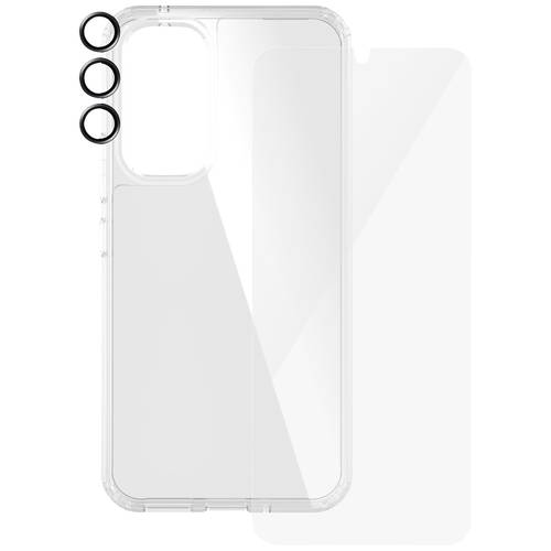 PanzerGlass 3-in-1 Ultra Wide Fit Bundle Glass + Case + Lens Hülle + Schutzglas Set Samsung Galaxy A55 5G B0470+7358