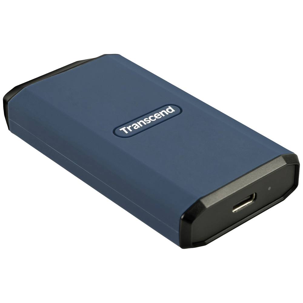 Transcend ESD410C 2 TB Externe SSD harde schijf USB-C Donkerblauw TS2TESD410C