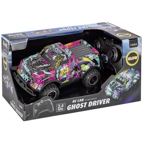 Thumbnail - Revell Control 24684 Ghost Driver 1:22 RC Einsteiger Modellauto Elektro Straßenmodell mit Lichteffekt