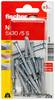 Fischer 045476 N 5 x 30/5 S K NV Nageldübel 30 mm 5 mm 1 Set