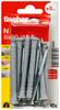 Fischer 084335 N 8 x 80/40 S K NV Nageldübel 80 mm 8 mm 1 Set