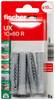 Fischer 090871 UX 10 x 60 R K NV Universaldübel 60 mm 1 Set