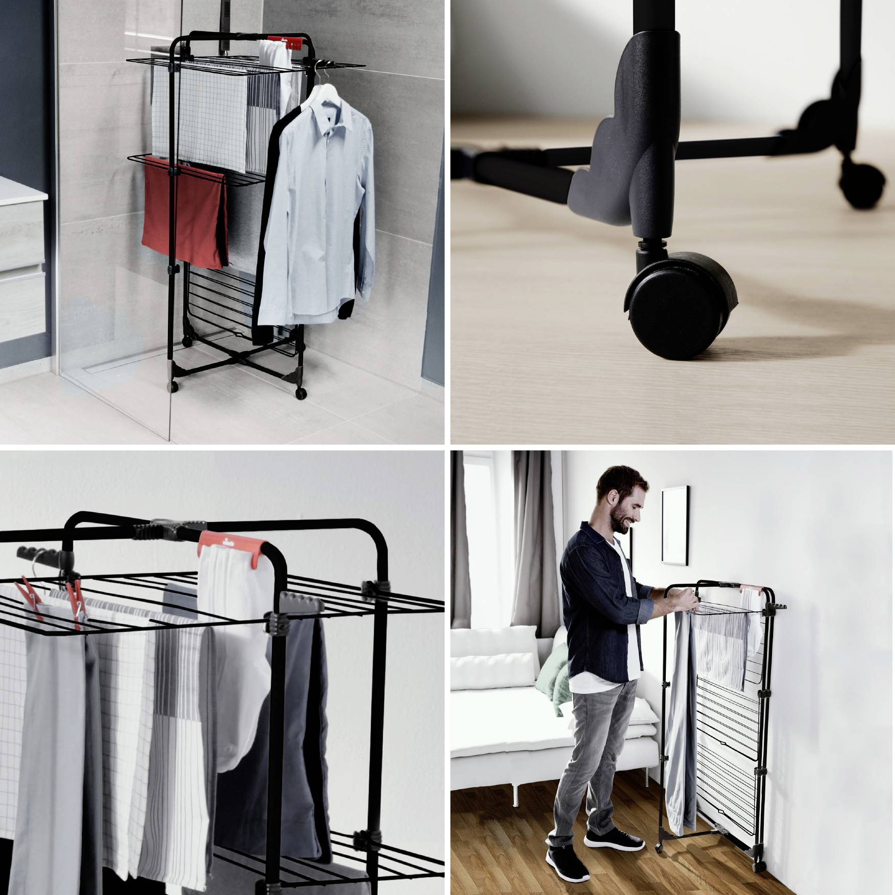 VILEDA - Clothes Drying Rack Mixer 3 Ultimate-2