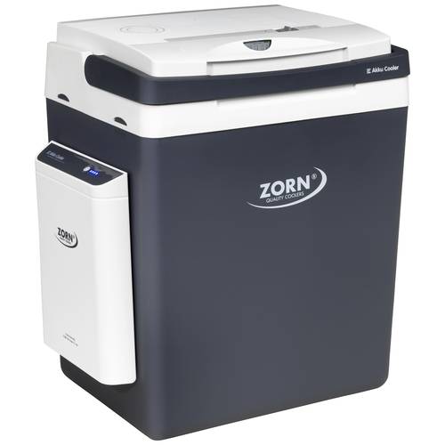 Thumbnail - ZORN Cooler Z 32 LNP 20,8 Ah Akku-Kühlbox & Heizbox EEK: D (A - G) Thermoelektrisch 12 V, 230 V DC/AC Schwarz/Weiß 29 l ...