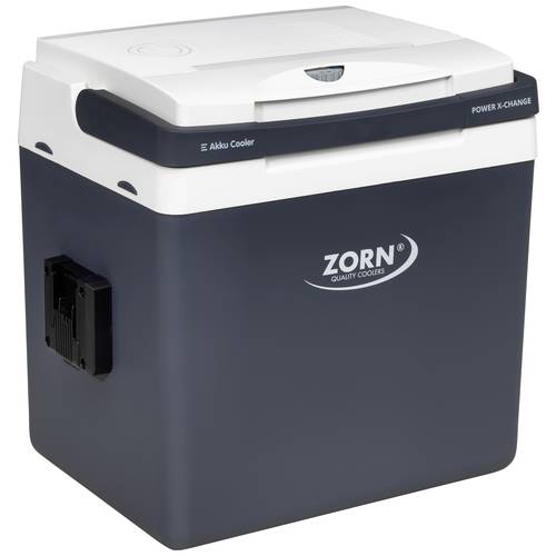 ZORN Z 26 DC PX 12/24V Akku-Kühlbox Thermoelektrisch 12 V, 18 V, 24 V Grau 25 l Kühlfunktion: Delta T: bis zu 17°C unter...