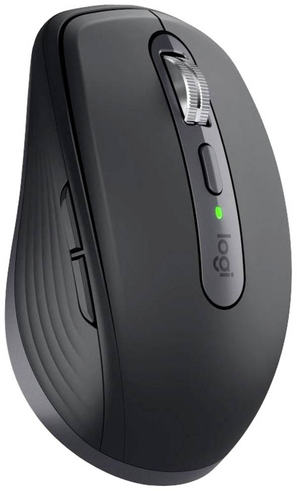 Logitech Mobile Maus MX Anywhere 3s for Business Graphite Maus Kabellos Optisch Graphit 2 Tasten 8000 dpi