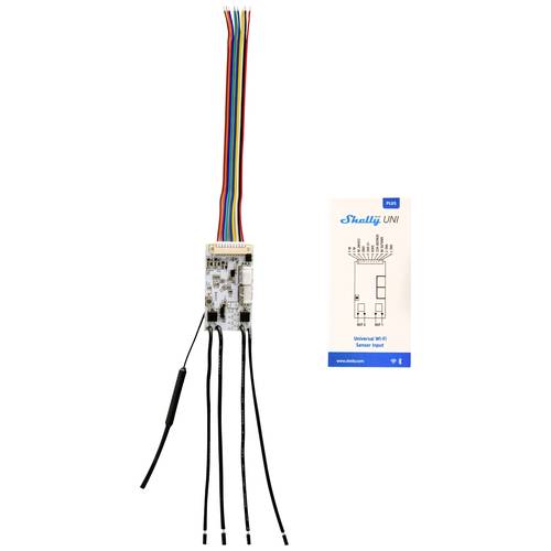 Shelly Shelly Plus Uni Universalmodul Wi-Fi, Bluetooth