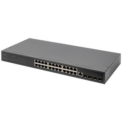 Digitus DN-80223 Ethernet Switch  24 Port 10 / 100 / 1000 MBit/s  