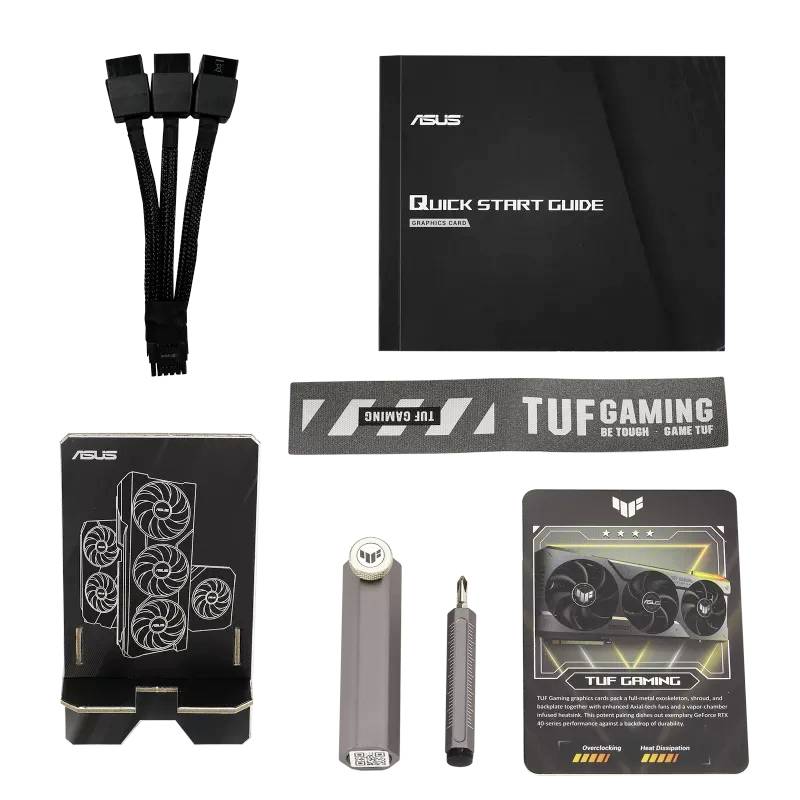 ASUS TUF Gaming TUF-RTX4080S-16G-GAMING - GeForce RTX 4080 SUPER - 16 GB - GDDR6X - 256 Bit - 7680 x 4320-12