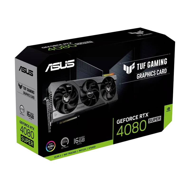 ASUS TUF Gaming TUF-RTX4080S-16G-GAMING - GeForce RTX 4080 SUPER - 16 GB - GDDR6X - 256 Bit - 7680 x 4320-13