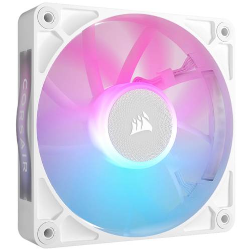 Corsair iCUE LINK RX120 RGB PC-Gehäuse-Lüfter Weiß (B x H x T) 120 x 120 x 25 mm inkl. LED-Beleuchtung
