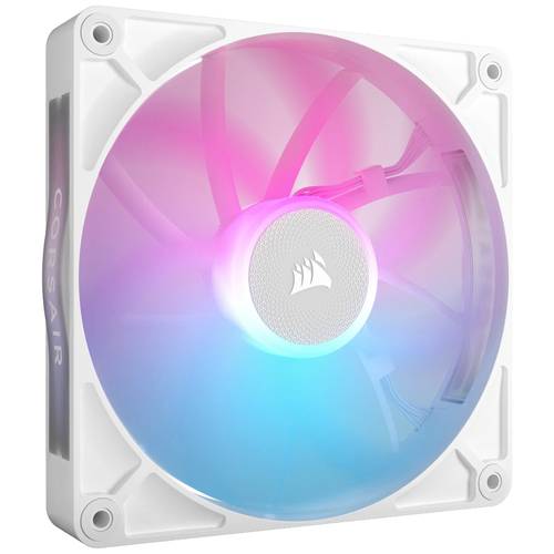 Corsair iCUE LINK RX140 RGB PC-Gehäuse-Lüfter Weiß (B x H x T) 140 x 140 x 25 mm inkl. LED-Beleuchtung
