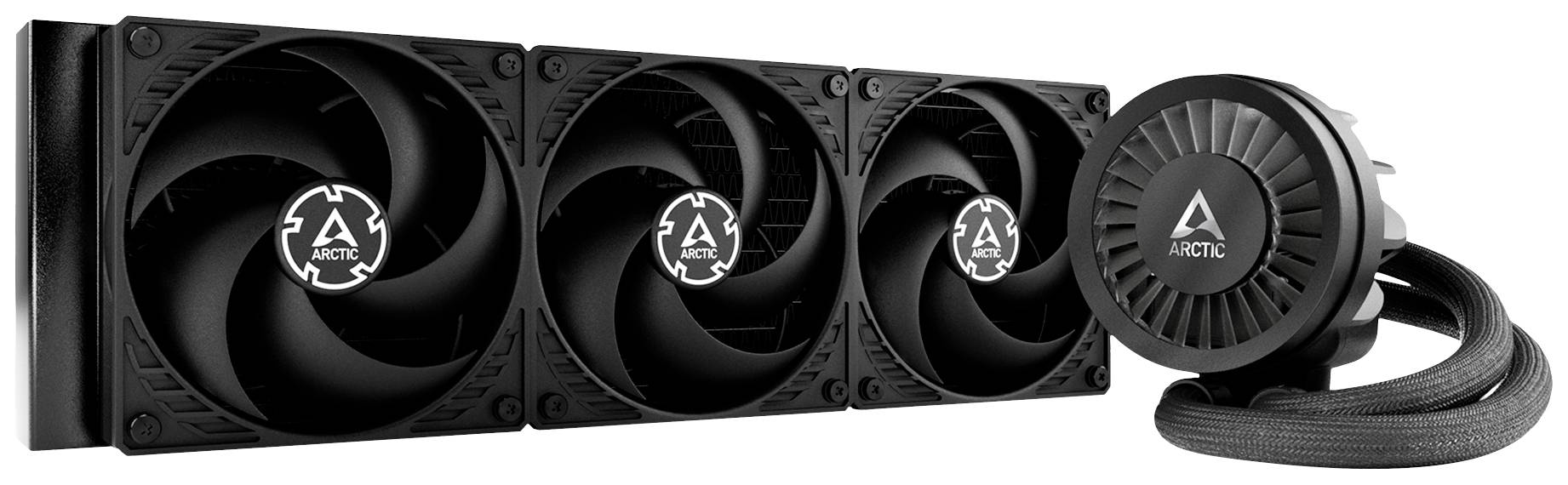 Das Bild zeigt eine Wasserkühlung für den PC als Beispielprodukt