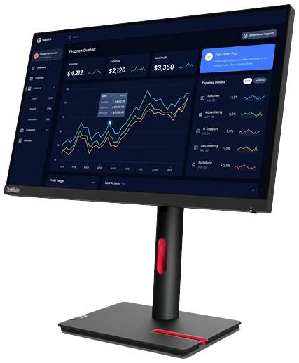 Lenovo ThinkVision T23i-30 - LED-Monitor - 58.4 cm (23")-2