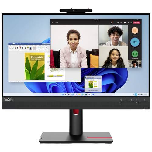 Lenovo ThinkCentre Tiny-in-One 24 Gen 5 LED-Monitor EEK D (A - G) 60.5 cm (23.8 Zoll) 1920 x 1080 Pixel 16:9 6 ms Displa...