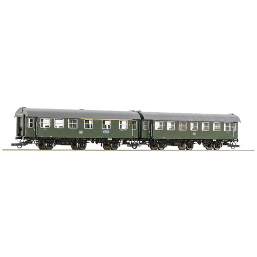 Thumbnail - Roco 6200038 H0 2er-Set 1: Umbauwagen der DB 1./2. Klasse AB3yg, 2. Klasse B3yge