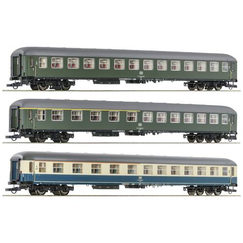 Roco 6200053 H0 3er-Set 3: D 377 „Hispania-Express“ der DB 2. Klasse Büm 234, 2x 1./2. Klasse ABüm 225