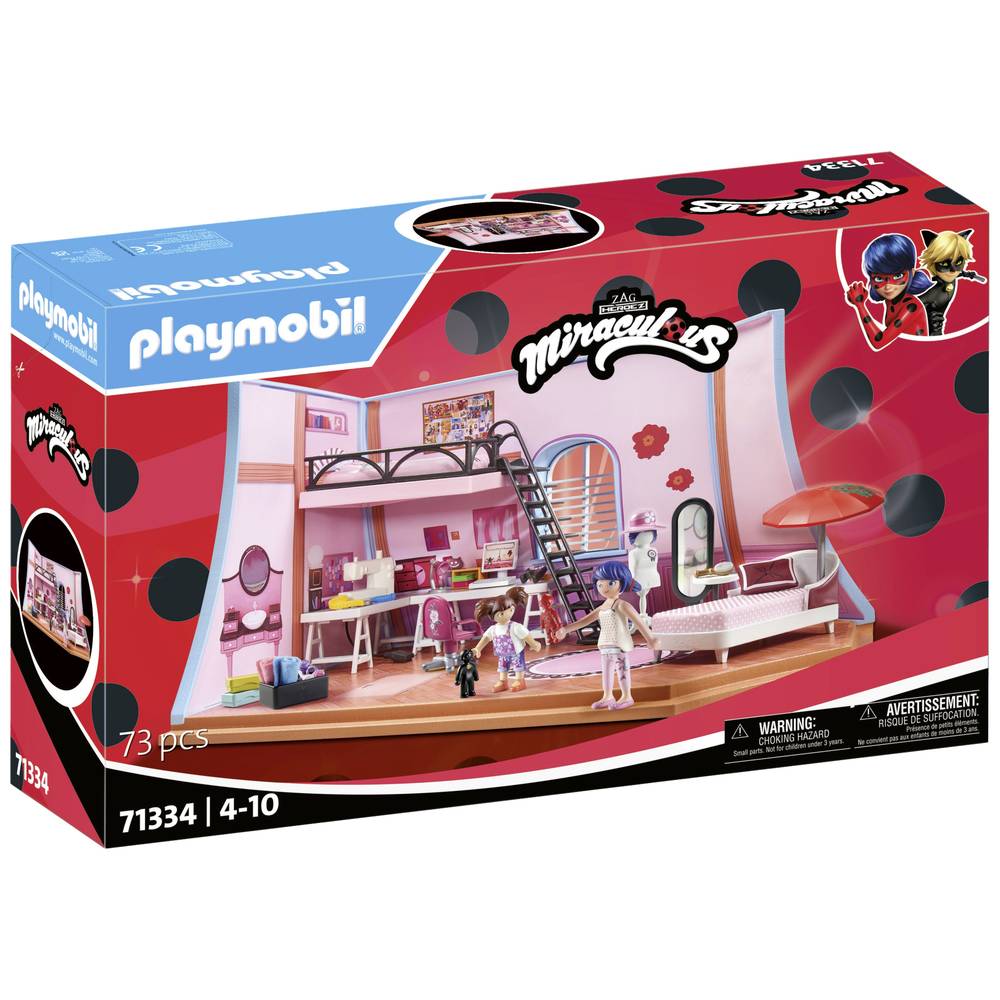 Playmobil Miraculous Marinetes Loft 71334