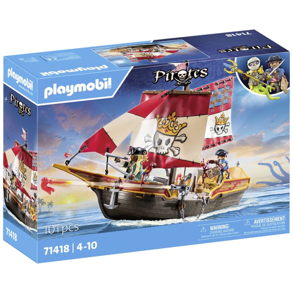 Playmobil Pirates Piratenschip 71418