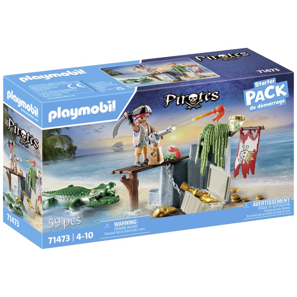Playmobil Pirates Piraat met alligator 71473