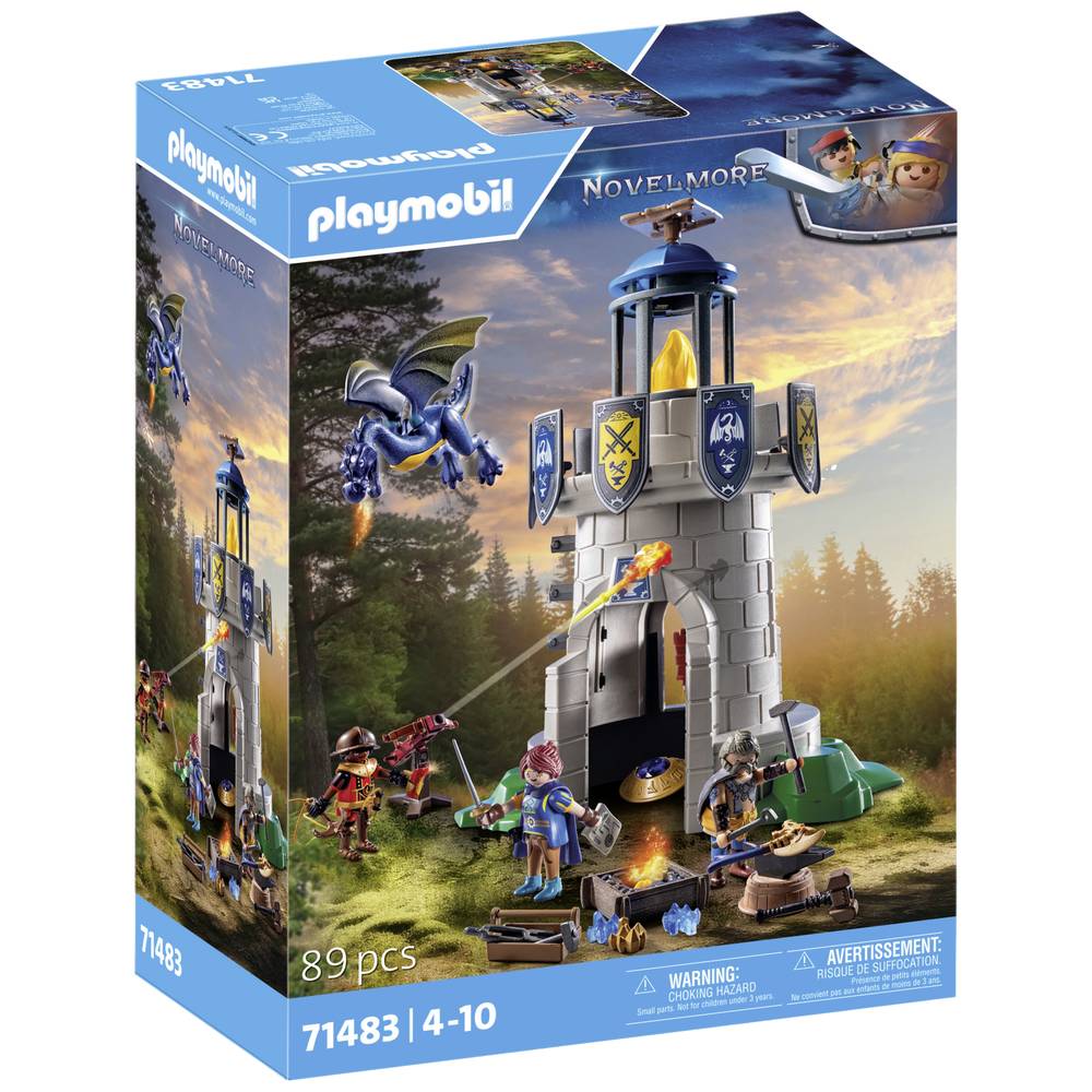 Playmobil Novelmore Rittertoren met smid en draak 71483