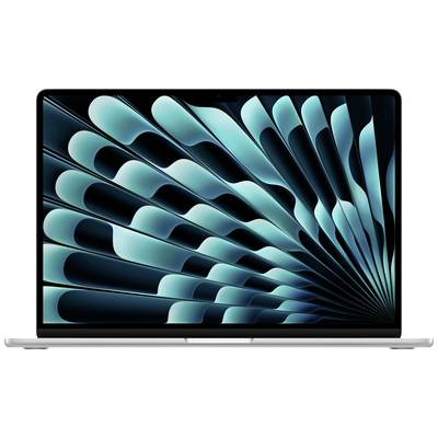 Apple MacBook Air 15 (M3, 2024) 38.9 cm (15.3 Zoll)  8 GB RAM 512 GB SSD 8‑Core CPU 10-Core GPU Silber MRYQ3D/A