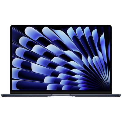 Apple MacBook Air 15 (M3, 2024) 38.9 cm (15.3 Zoll)  16 GB RAM 512 GB SSD 8‑Core CPU 10-Core GPU Mitternacht MXD43D/A