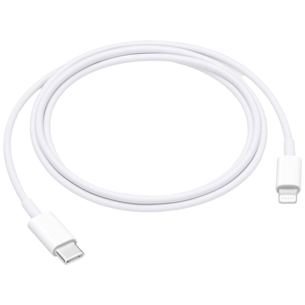 Apple Apple iPad-iPhone-iPod Aansluitkabel [1x USB-C stekker 1x Lightning] 1.00 m Wit