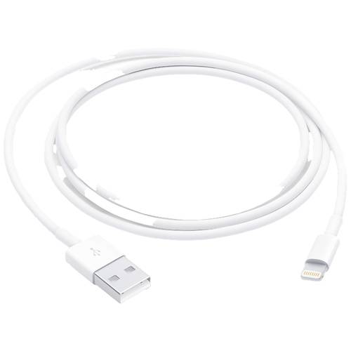 Thumbnail - Apple USB-Kabel USB 2.0 USB-A Stecker, Apple Lightning Stecker 1.00 m Weiß MUQW3ZM/A