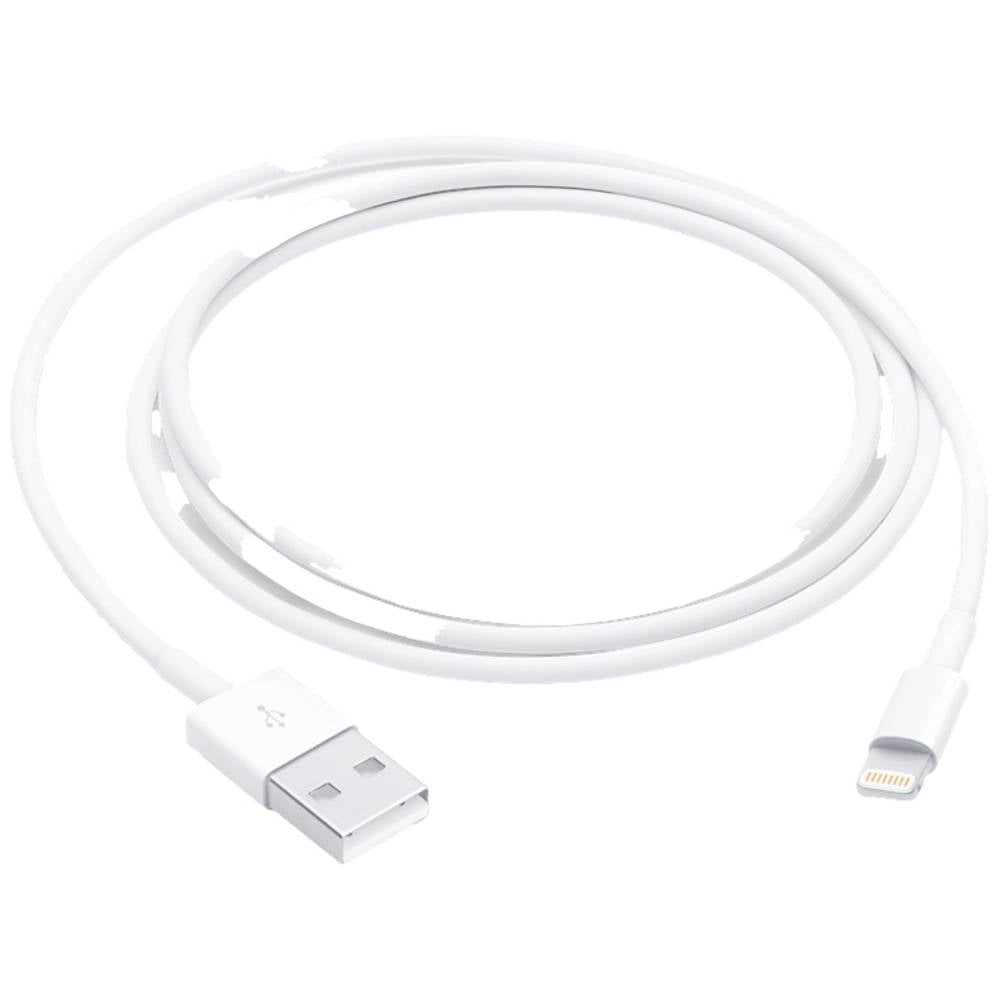 Apple Apple iPad-iPhone-iPod Aansluitkabel [1x Lightning 1x USB-A] 1.00 m Wit
