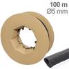 TRU COMPONENTS TC-12352480 T24CA023 Geflechtschlauch Schwarz Polyester 5 bis 6 mm 100 m