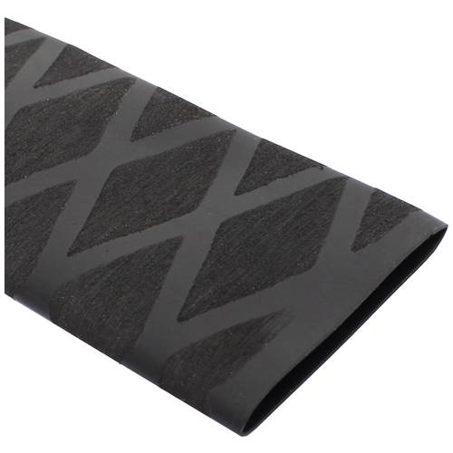 TRU COMPONENTS TC-12352592 Schrumpfschlauch ohne Kleber Schwarz 30 mm 15 mm Schrumpfrate:2:1 1.5 m