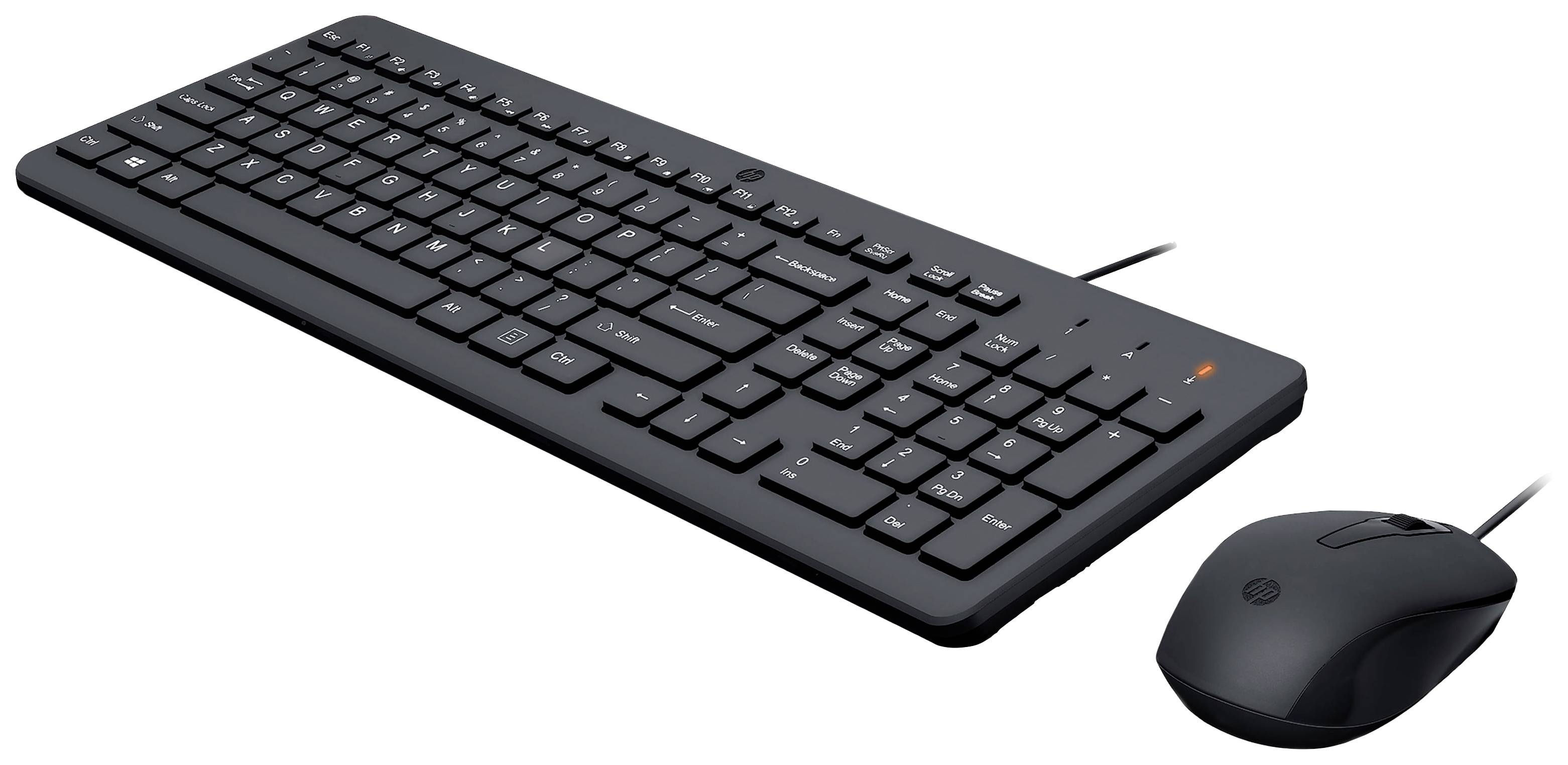 HP 150 Kabelgebundene Maus-Tastaturkombination