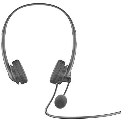 HP G2 Computer  On Ear Headset kabelgebunden Stereo Schwarz Mikrofon-Rauschunterdrückung Lautstärkeregelung, Mikrofon-St