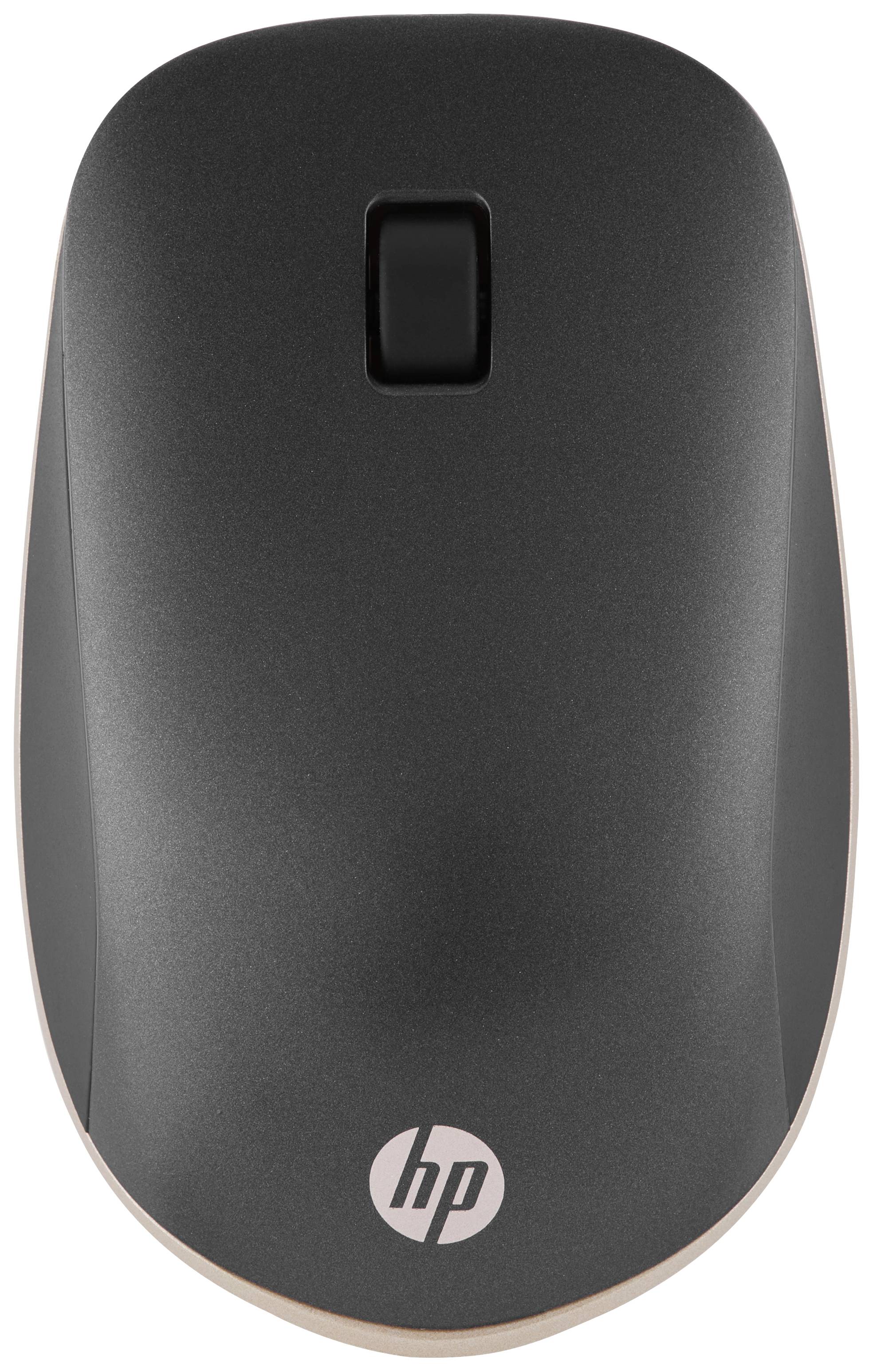HP 410 Slim Maus Kabellos Schwarz, Silber 3 Tasten 2000 dpi