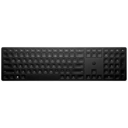 HP 450 Kabellos Tastatur Deutsch, QWERTZ Schwarz