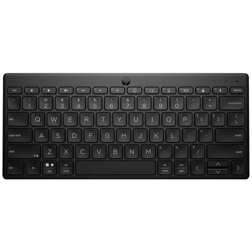 HP 350 Kabellos Tastatur Deutsch, QWERTZ Schwarz