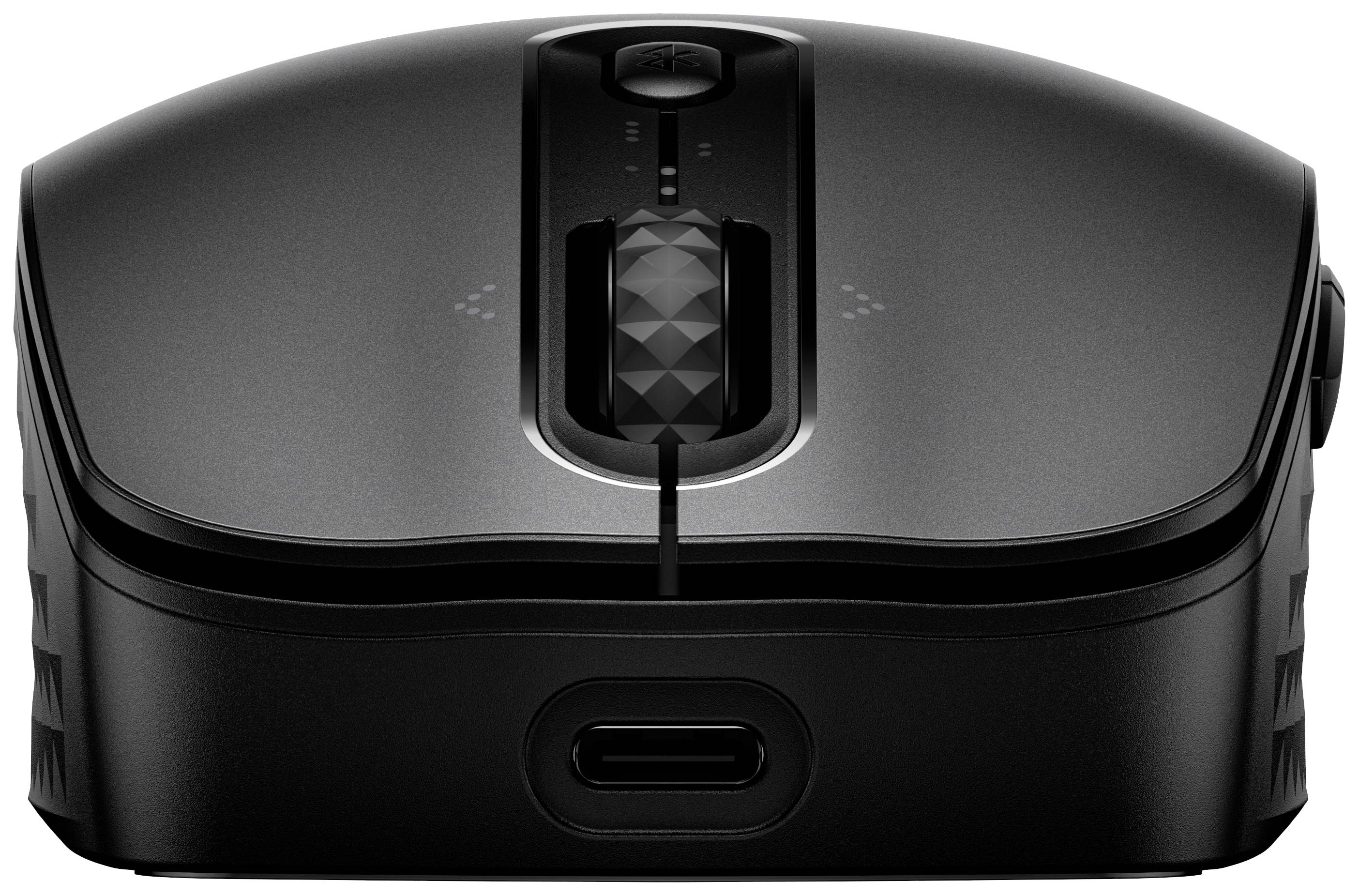 HP 690 Maus Kabellos Schwarz 7 Tasten 4000 dpi Wiederaufladbar, Wireless Charging