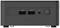 Ein schwarzes elektronisches Gerät mit zwei USB-Anschlüssen, einem Kopfhöreranschluss und einem Netzschalter auf der Vorderseite.