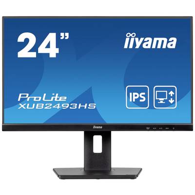 Iiyama ProLite XUB2493HS-B6 LED-Monitor  EEK E (A - G) 60.5 cm (23.8 Zoll) 1920 x 1080 Pixel 16:9 0.5 ms HDMI®, DisplayP