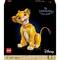LEGO-Set mit Simba aus 'Der König der Löwen'. Die Verpackung zeigt eine baubare Figur von Simba, lächelnd und sitzend.