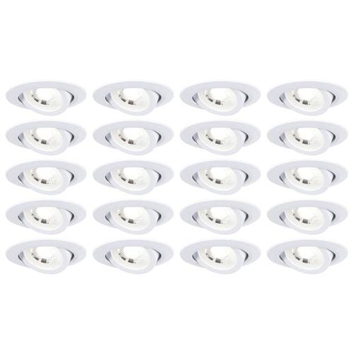 Paulmann 99997 Einbauleuchte LED 4.8 W Weiß (matt)