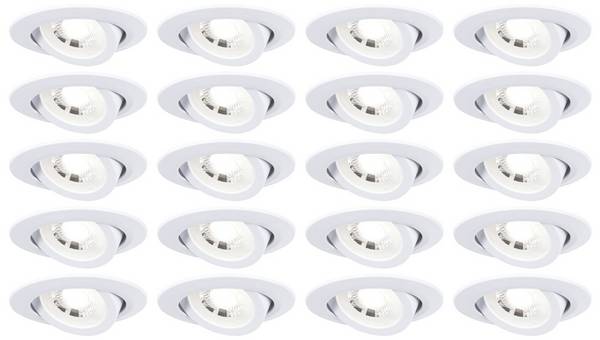 Paulmann 99997  Einbauleuchte   LED  4.8 W Weiß (matt)